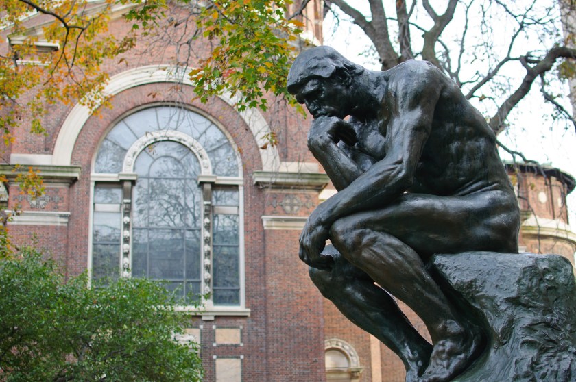 Thinker at Columbia University